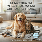 Τα μυστικά για υγιές τρίχωμα και σπίτι χωρίς τρίχες